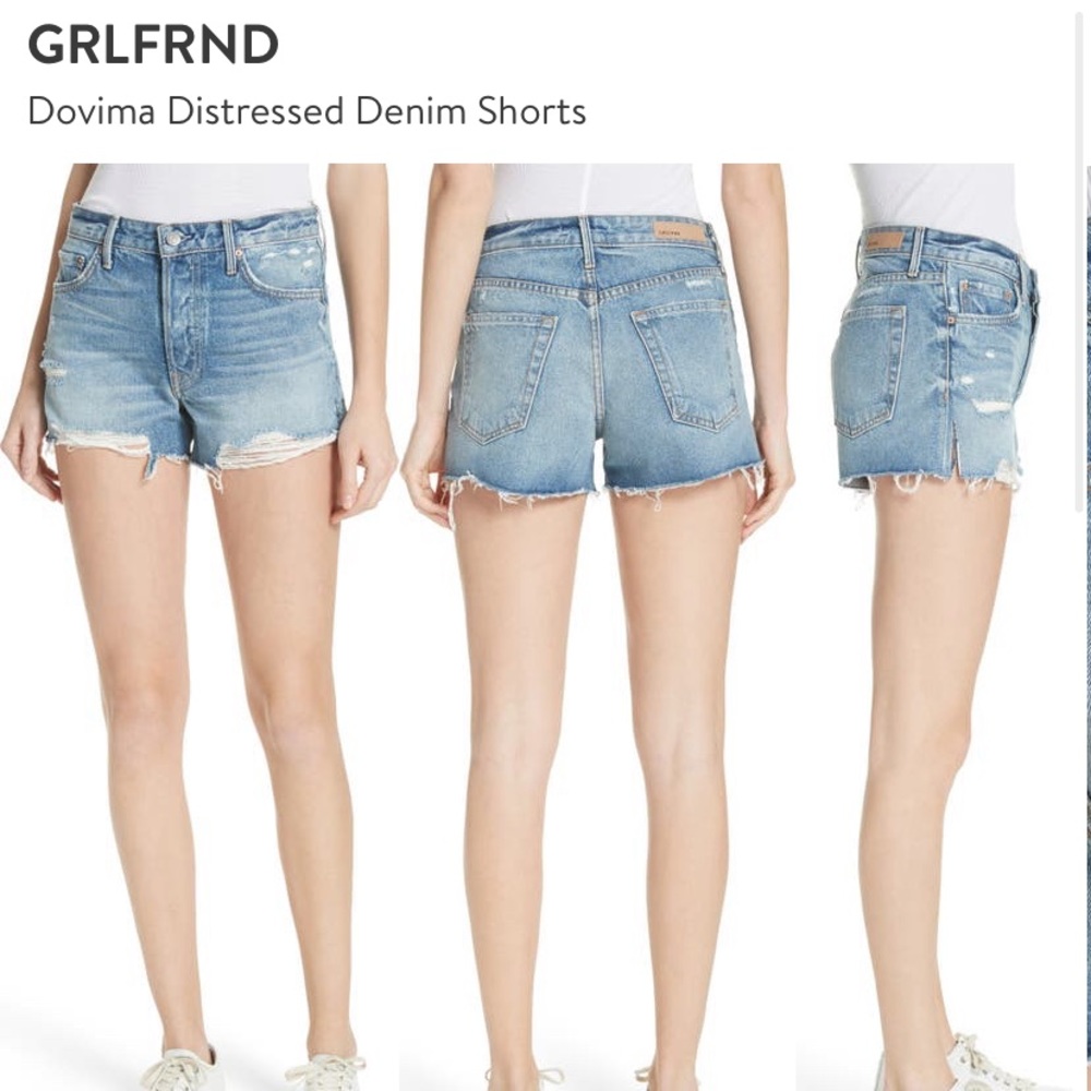 GRLFRND DENIM SHORTS